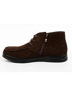 Lee Cooper buty męskie eleganckie skórzane brązowe trzewiki na zamek Lee Cooper buty męskie eleganckie skórzane brązowe trzewiki na zamek