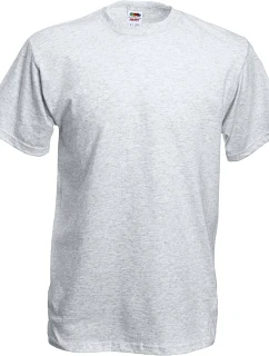 Tričko Fruit of the Loom Heavy Cotton T 16.1212, melírovaná šedá
