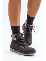 Ocieplane Trapery Damskie Lee Cooper LCJ-24-03-3043 Czarne