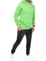 FashionStreet pánska zeleno-čierna tepláková súprava AX0646