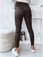 Dámske nohavice LIZZY tmavohnedé FashionStreet UY1783 Dámske nohavice LIZZY tmavohnedé FashionStreet UY1783