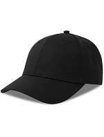 Atlantis Headwear Hit-S 6-panelová čiapka s výložkou 33.0270 čierna Atlantis Headwear Hit-S 6-panelová čiapka s výložkou 33.0270 čierna