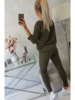 Súprava Queen s khaki potlačou