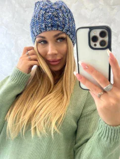 Veselá nevädza fleecová čiapka K225