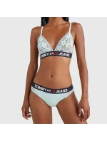 Dámske džínsové čipkované nohavičky UW0UW03539-C94 - Tommy Hilfiger