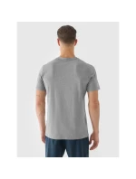 Pánske pravidelné rýchloschnúce tréningové tričko 4F 4FWAW24TFTSM1003-25M