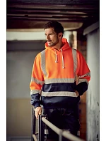 Mikina s kapucňou Yoko HVK 05 Hi-Vis 79.VK05 hi vis žltá/námornícka modrá Mikina s kapucňou Yoko HVK 05 Hi-Vis 79.VK05 hi vis žltá/námornícka modrá
