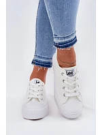 Dámské tenisky na platformě LEE ISLA C WOMEN LOW 50261002.1FG bílé