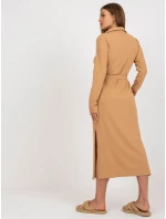 Šaty LK SK 509227.83P camel Šaty LK SK 509227.83P camel