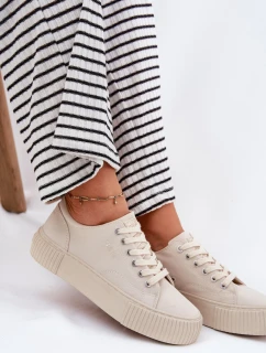 Tenisky na platforme model 212723 Vykročte štýlovo
