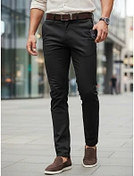 Pánske slim fit čierne FashionStreet UX4484 Pánske slim fit čierne FashionStreet UX4484