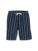 Jack&Jones pánske pruhované šortky JPSTJAIDEN COBA STRIPE JOG SHORTS REG SN SN 12274413 SKY CAPTAIN/STRIPES Jack&Jones pánske pruhované šortky JPSTJAIDEN COBA STRIPE JOG SHORTS REG SN SN 12274413 SKY CAPTAIN/STRIPES