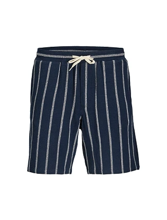 Jack&Jones pánske pruhované šortky JPSTJAIDEN COBA STRIPE JOG SHORTS REG SN SN 12274413 SKY CAPTAIN/STRIPES Jack&Jones pánske pruhované šortky JPSTJAIDEN COBA STRIPE JOG SHORTS REG SN SN 12274413 SKY CAPTAIN/STRIPES