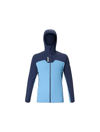 Pánska bunda MILLET Kamet Xcs Light Hoodie M, modrá Pánska bunda MILLET Kamet Xcs Light Hoodie M, modrá