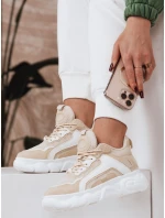 Dámske tenisky TIRA beige FashionStreet ZY0107