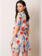 Šaty LK SK 507626.70 svetlo šedá