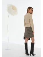 Elegantná kožená bunda JAC0400 beige - Monnari Elegantná kožená bunda JAC0400 beige - Monnari