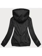 Čierna dámska mikina (20002)