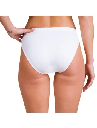 Dámske bezšvové nohavičky SEAMLESS MICROFIBRE MINISLIP - BELLINDA - biela Dámske bezšvové nohavičky SEAMLESS MICROFIBRE MINISLIP - BELLINDA - biela