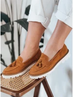 Dámske semišové mokasíny VANESSO camel FashionStreet ZY0714