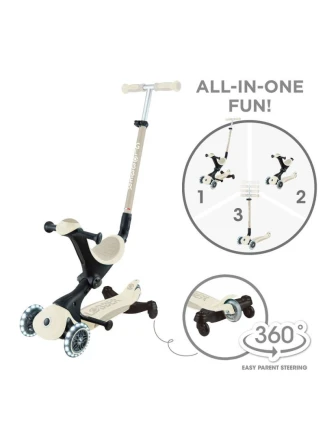 Kolobežka GO-UP DELUXE LIGHTS ECOLOGIC 360 so sedadlom (697-566)