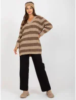 Dámsky sveter LC SW 8030 tmavo lila