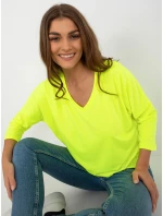 Blúzka RV BZ 7663.05 fluo žltá