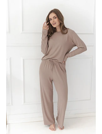 3621 DÁMSKE DLHÉ PYŽAMO MARILLA S–XL 3621 DÁMSKE DLHÉ PYŽAMO MARILLA S–XL