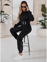 Dámske čierne tepláky FashionStreet AY1159