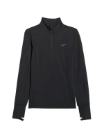 Dámska termo mikina 4F F098 dark black 4FWAW25UBRUF098 20S