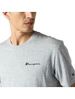 Champion SS Tričko šedé 221798 EM021 pánske
