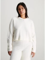 Dámska mikina 000QS7000E 101 ecru - Calvin Klein