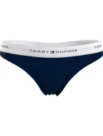 Dámske tangá THONG UW0UW03835 DW5 dark blue - Tommy Hilfiger