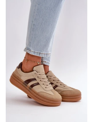 Športová obuv na platforme model 199172 Step in style Športová obuv na platforme model 199172 Step in style