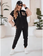 Dámska tepláková súprava MALWA black FashionStreet AY0768 Dámska tepláková súprava MALWA black FashionStreet AY0768