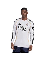 Pánske tričko adidas Real Madrid 25/26 Home s dlhým rukávom biele JN8884 pánske