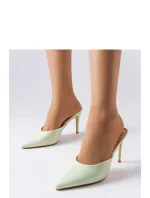 Papuče na podpätku model 207900 Solea