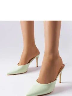 Papuče na podpätku model 207900 Solea