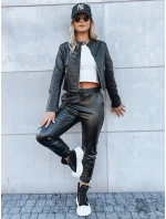 Dámska kožená bunda CHIC STYLE black FashionStreet TY3897 Dámska kožená bunda CHIC STYLE black FashionStreet TY3897