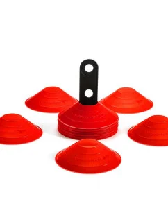 Ostrovčeky, tréningové kužele Yakima Sport 100599 červená