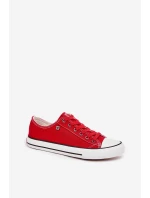 Trampki Damskie Niskie Big Star DD274A234 Czerwone