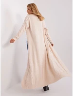 Cardigan AT SW 2395.30 svetlo béžová