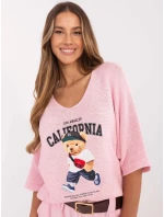 Jumper MI SW 2101.06 svetlo ružový Jumper MI SW 2101.06 svetlo ružový