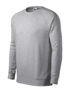 Zlúčenie pánska mikina strieborné zvýraznenia