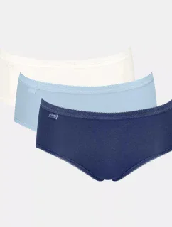 Dámske nohavičky Basic+ Midi C3P - UNKNOWN - kombinácia modrá V020 - SLOGGI