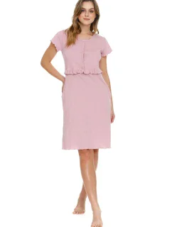 Dámska tehotenská košeľa 4543 fialová - Doctornap