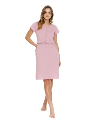 Dámska tehotenská košeľa 4543 fialová - Doctornap