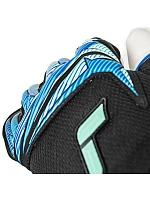 Reusch Attrakt RE:GRIP NC brankárske rukavice čierno-modré 5670535 7272