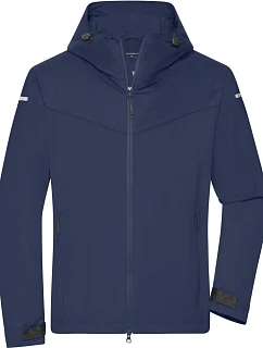 Daiber JN 1180 Pánska outdoorová softshellová bunda 02.1180 tmavomodrá
