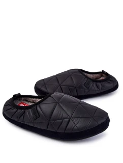 Męskie Wsuwane Papcie Big Star KK174365 Czarne